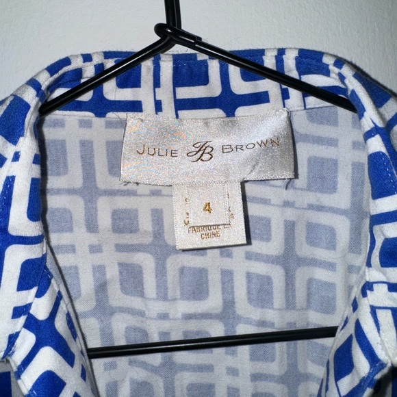 Julie Brown Collared Sleeveless Dress - Picture 3 of 3